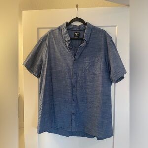 Hurley Short Sleeve Button Up XXL